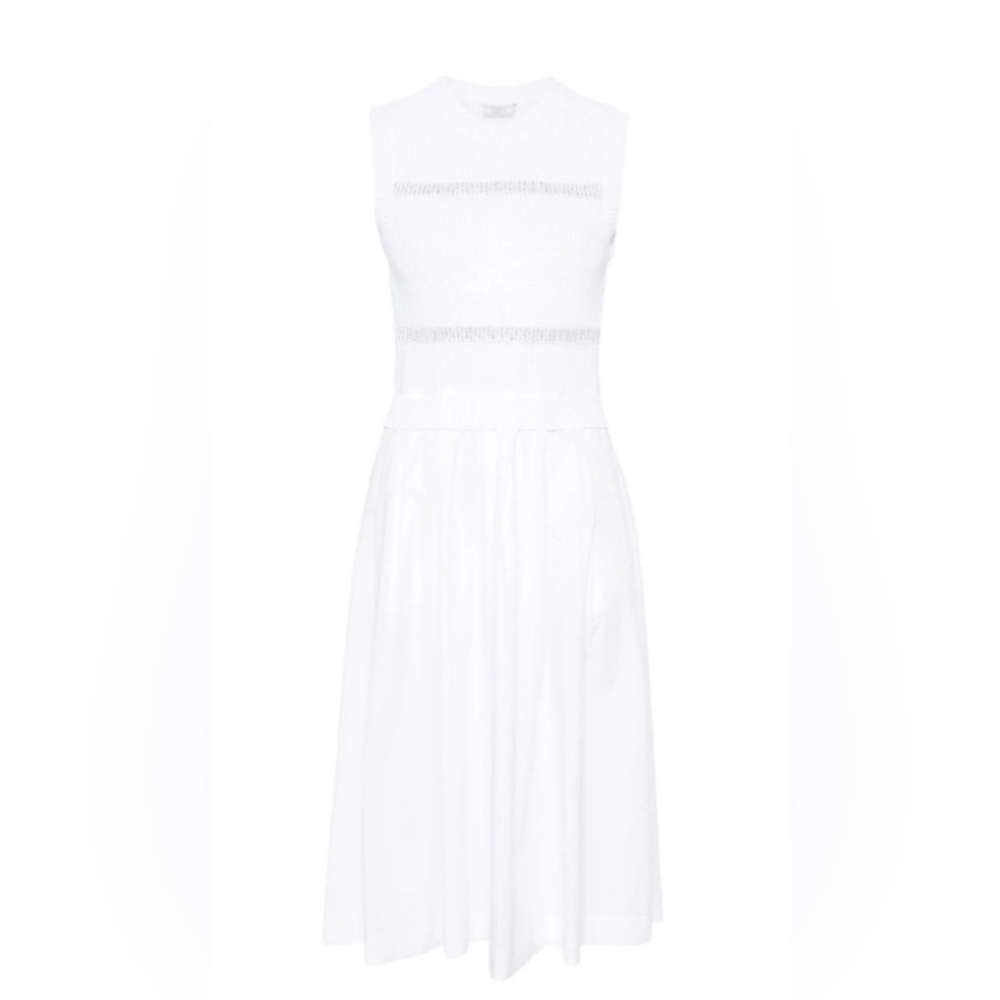Peserico Panelled Sleeveless Dress